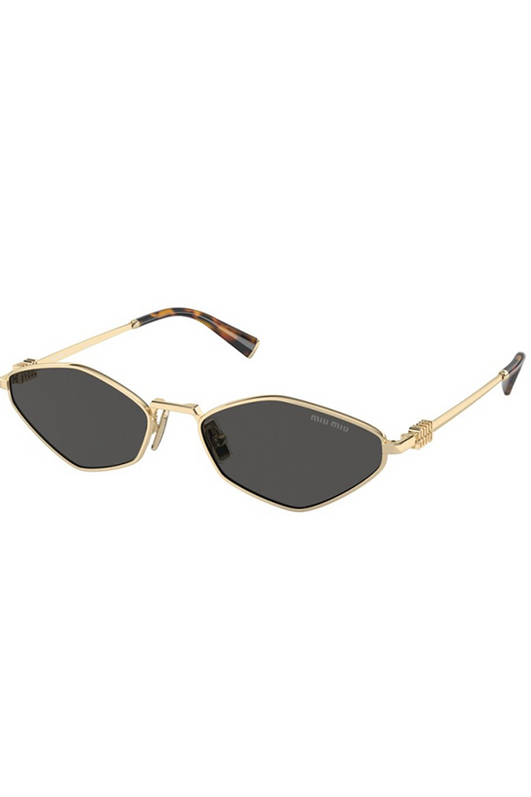 Rectangle Logo-Hinge Wire-Frame Sunglasses