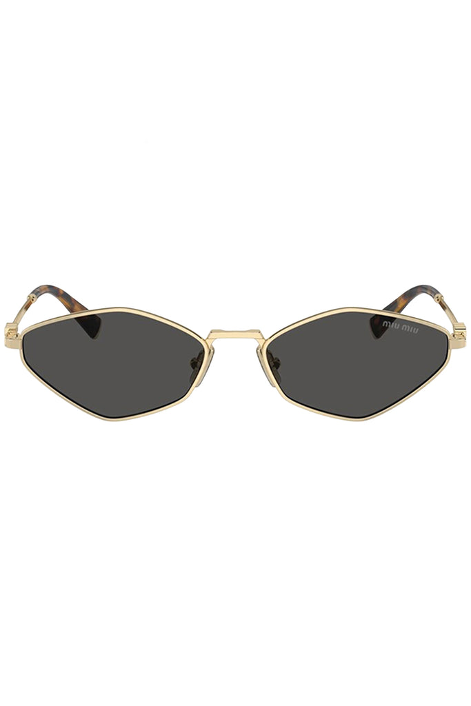 Rectangle Logo-Hinge Wire-Frame Sunglasses