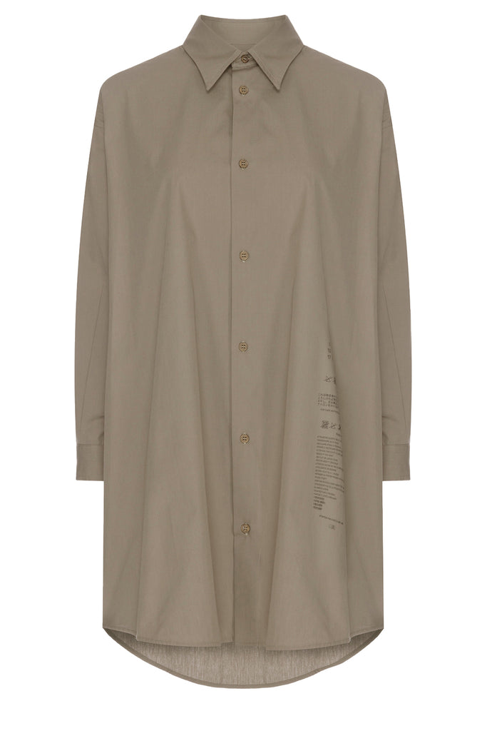 Poplin Shirt Dress
