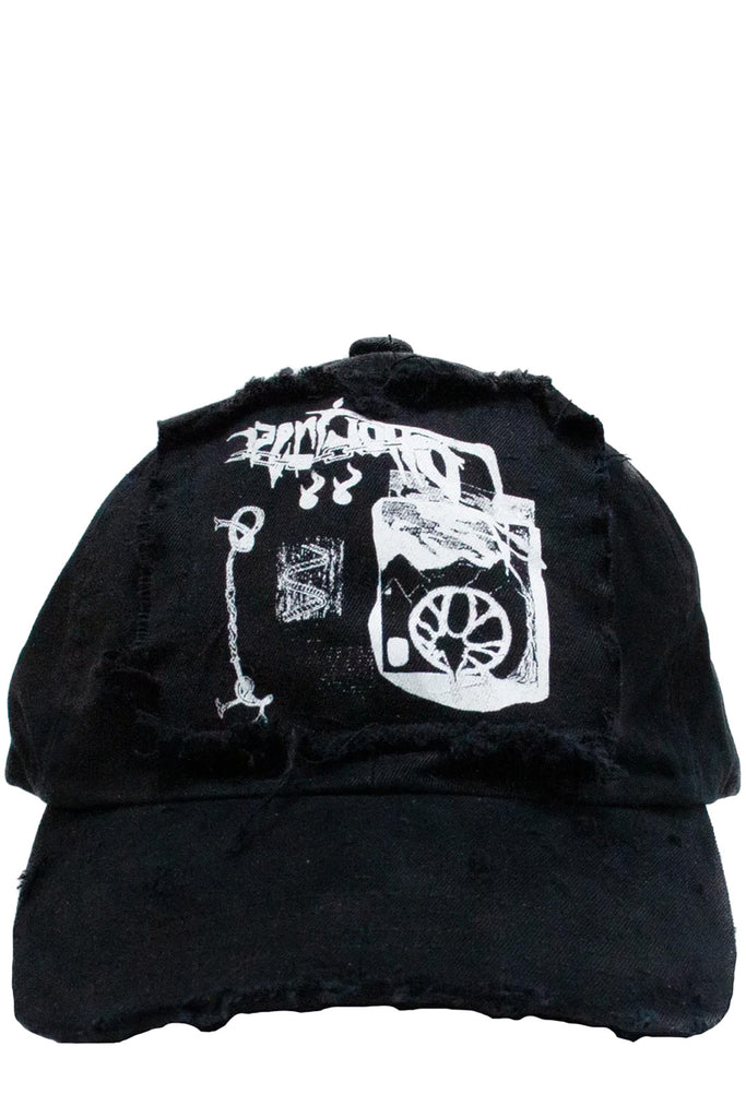The Otto cotton baseball cap in black color from the brand OTTOLINGER
