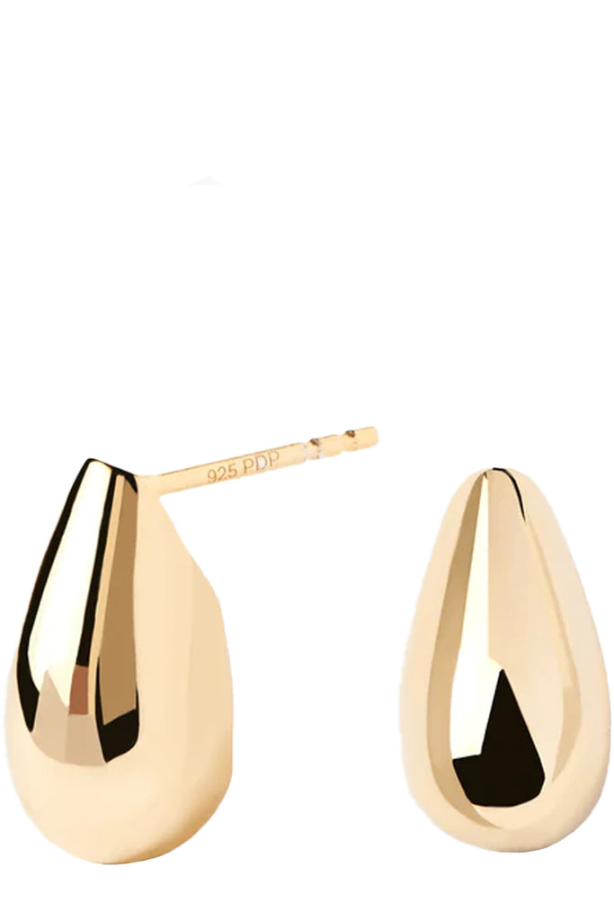 The Sugar earrings in gold colour from the brand P D PAOLA
