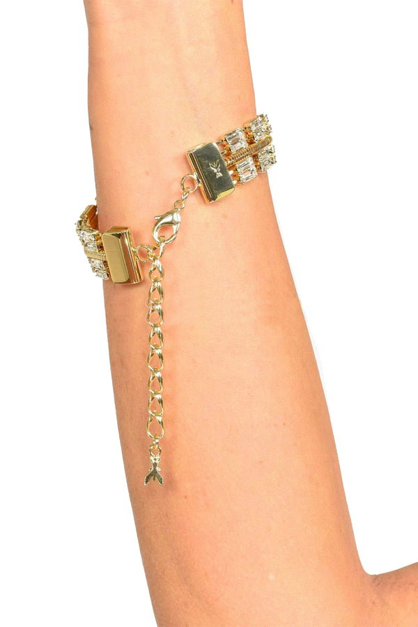 Glass-Detailed Bracelet