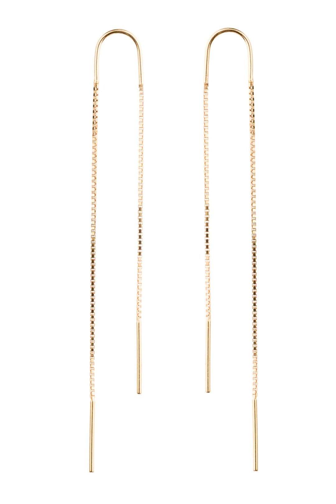 PICO COPENHAGEN | Double Chain Long Earrings | sparklemonde.com