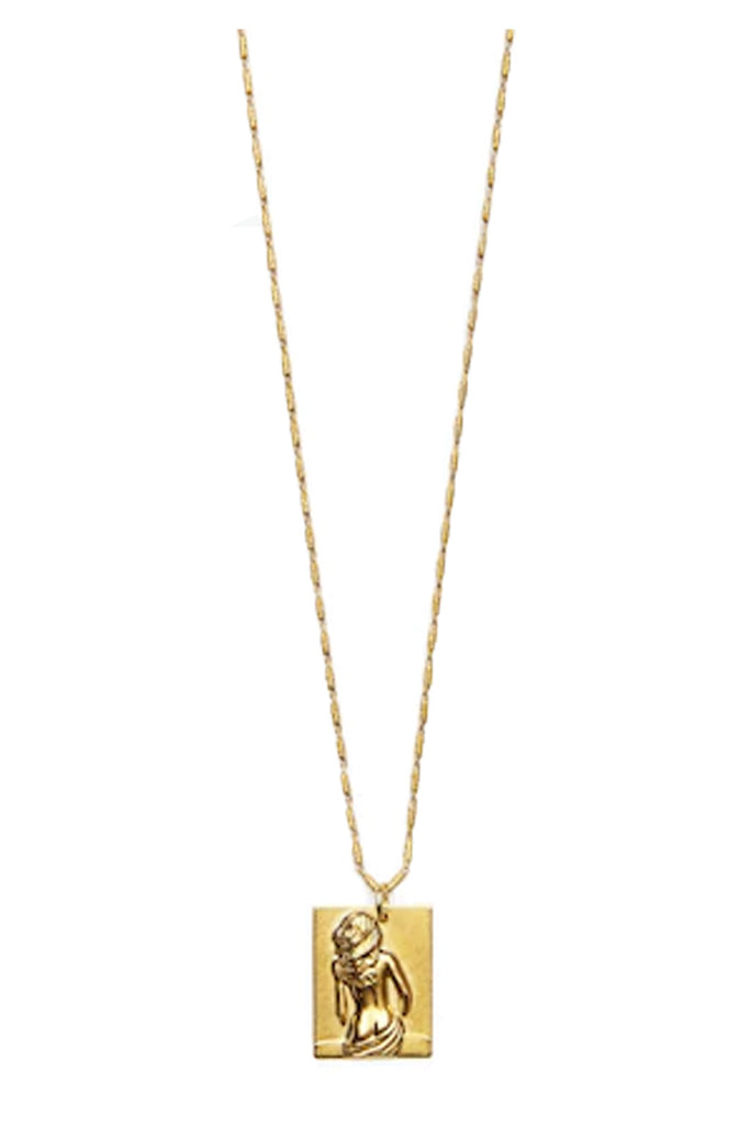 The Lady necklace in gold colour from the brand PICO COPENHAGEN