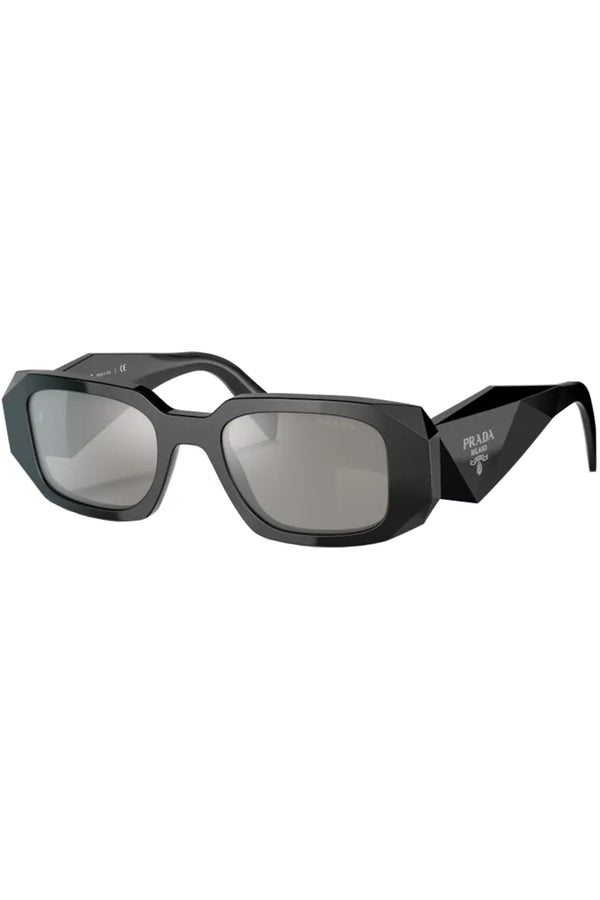 The rectangular geometric-temple sunglasses from the brand PRADA