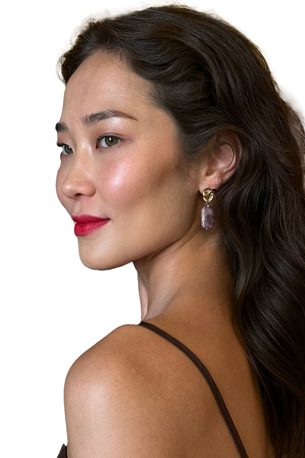 Violet Earrings