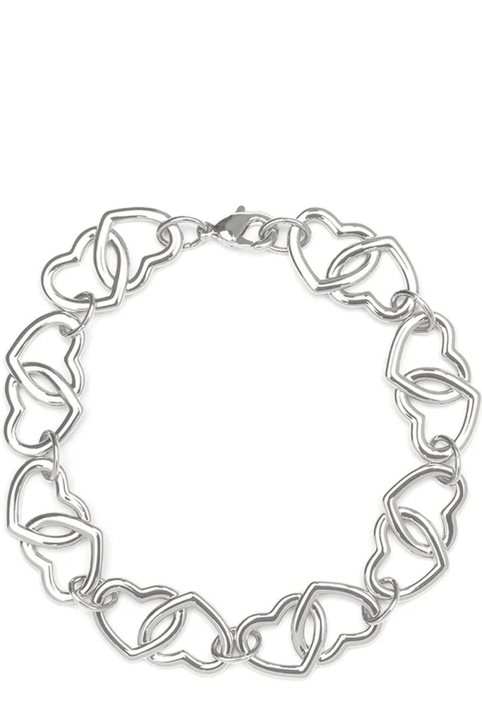Small Heart Link Bracelet