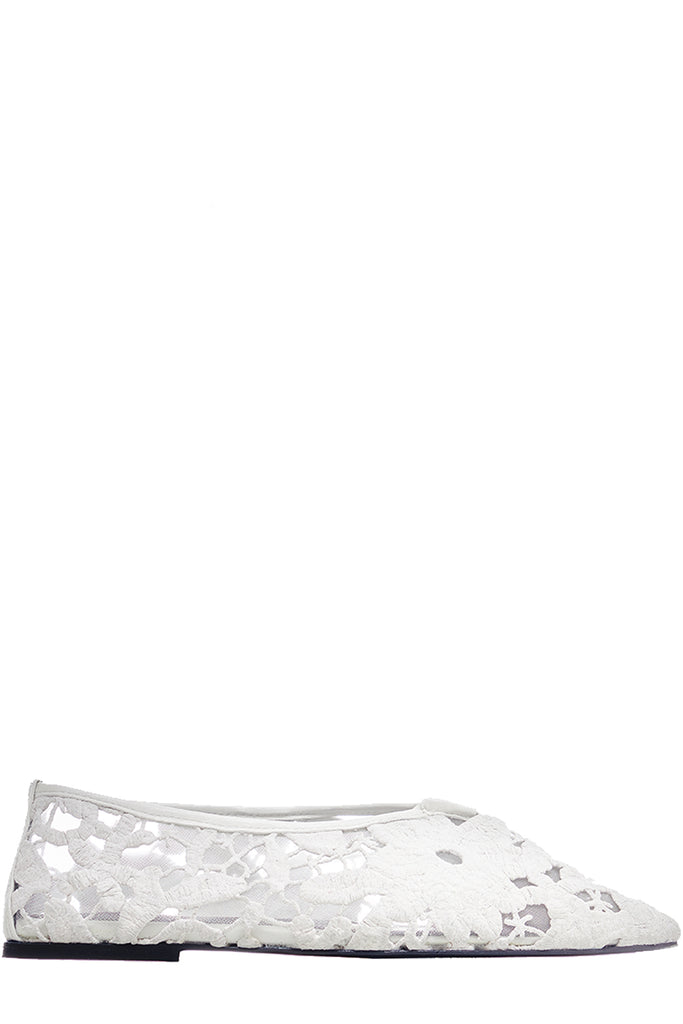 Jasmina Lace Ballerina Flats