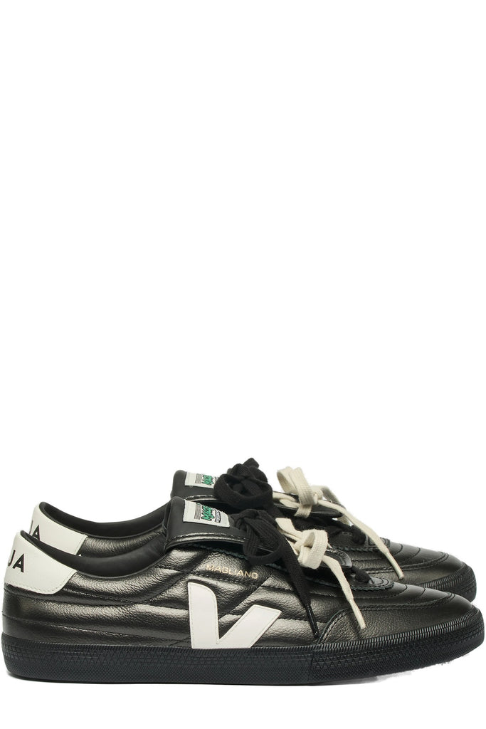 Veja X Magliano Panenka Organic-Traced Leather Sneakers