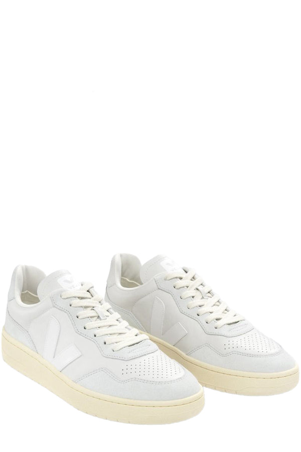 V-90 Organic-Traced Leather Sneakers