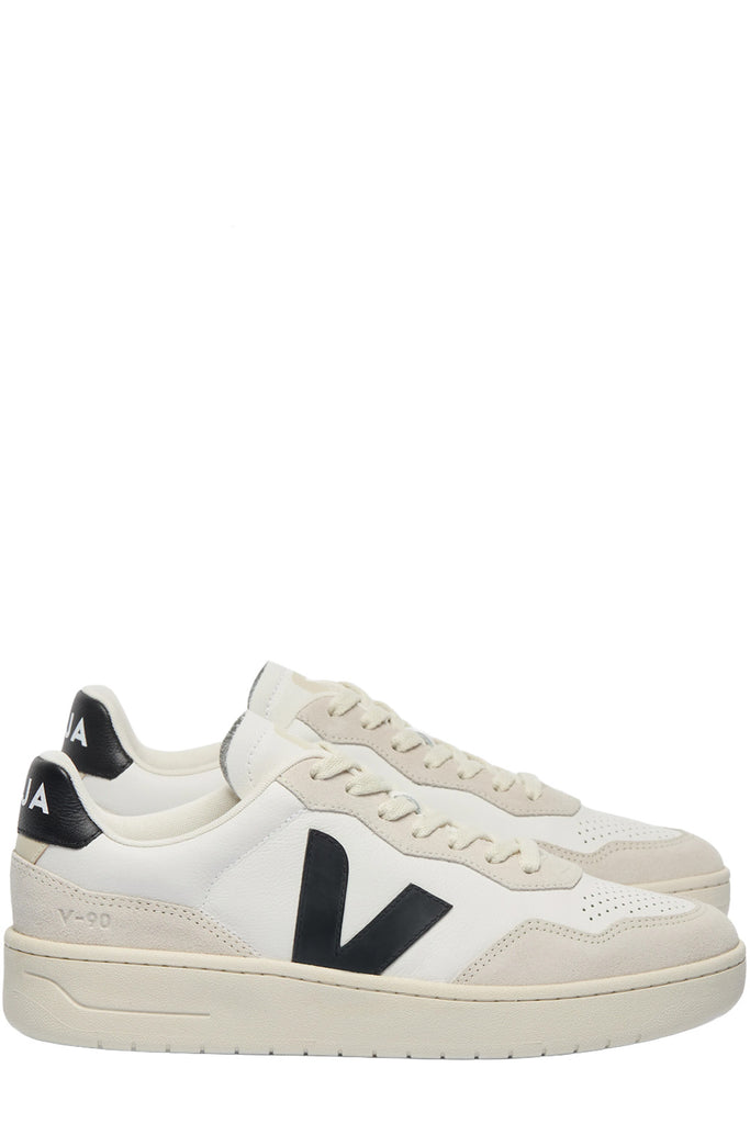 V-90 Organic-Traced Leather Sneakers