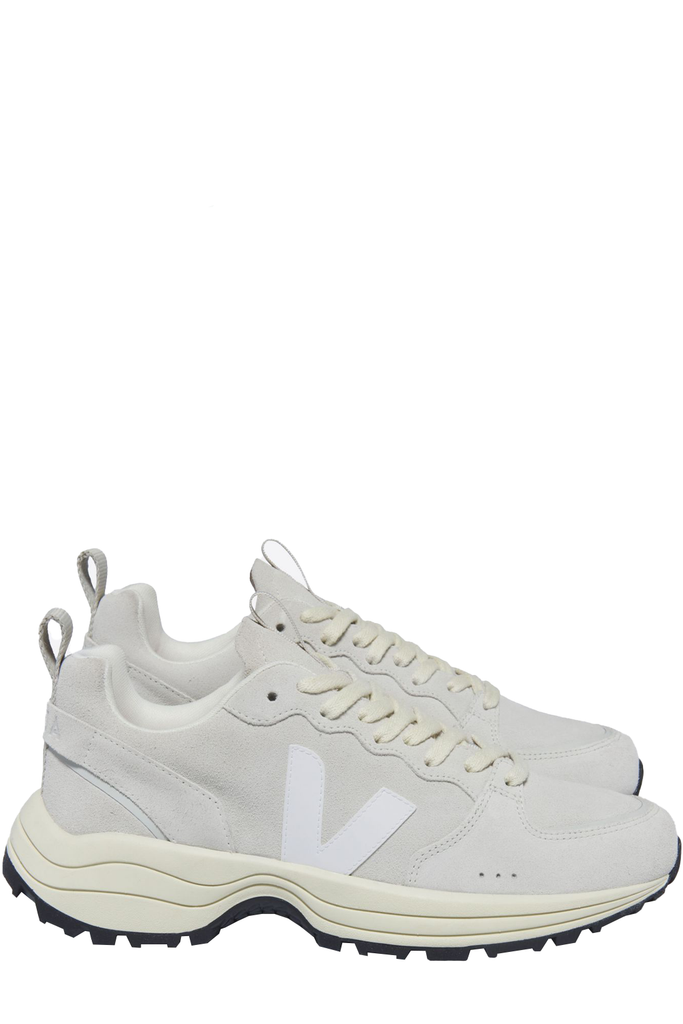 The Venturi suede sneakers in natural and white colours from the brand VEJA