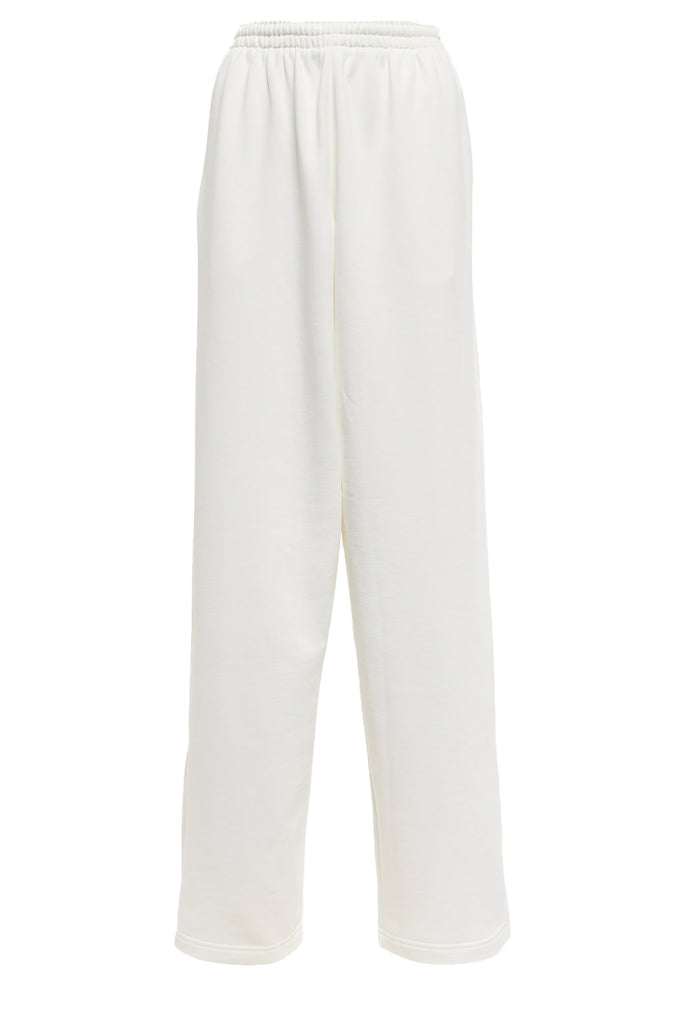 The HB Track Pants in off white colour from the brand Wardrobe.NYC