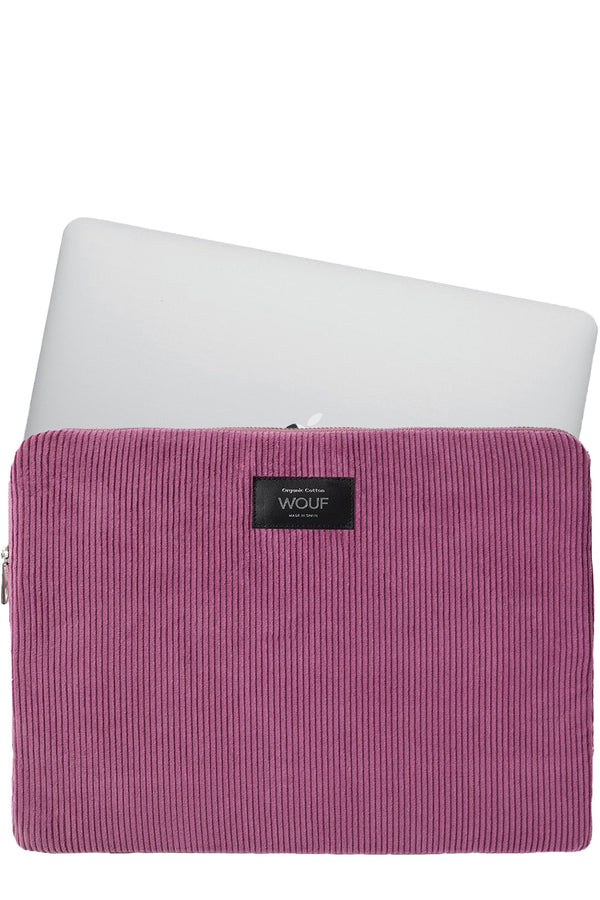 The Mauve laptop case in purple color from the brand WOUF