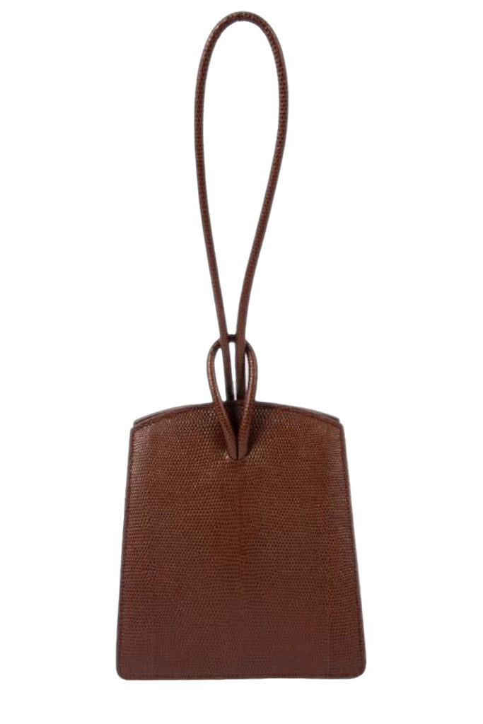 LITTLE LIFFNER, Loop Lizard-Embossed Leather Handbag