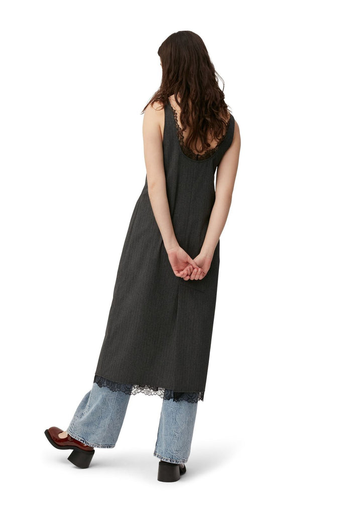 Ganni - Rayon Underwear Slip Dress