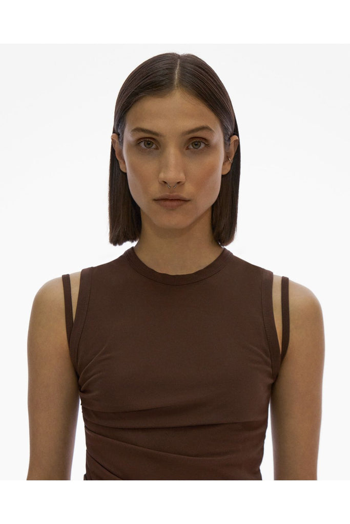 HELMUT LANG, Cutaway Cotton Tank Top