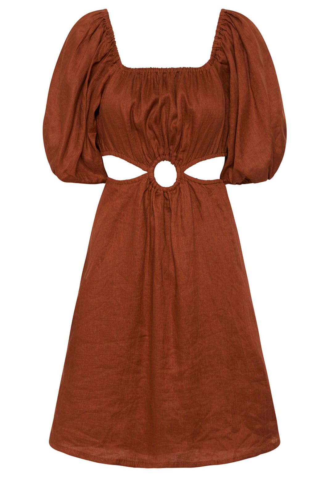 FAITHFULL THE BRAND | Almero Cut-Out Linen Mini Dress | sparklemonde.com FAITHFULL THE BRAND | Almero Cut-Out Linen Mini Dress | sparklemonde.com