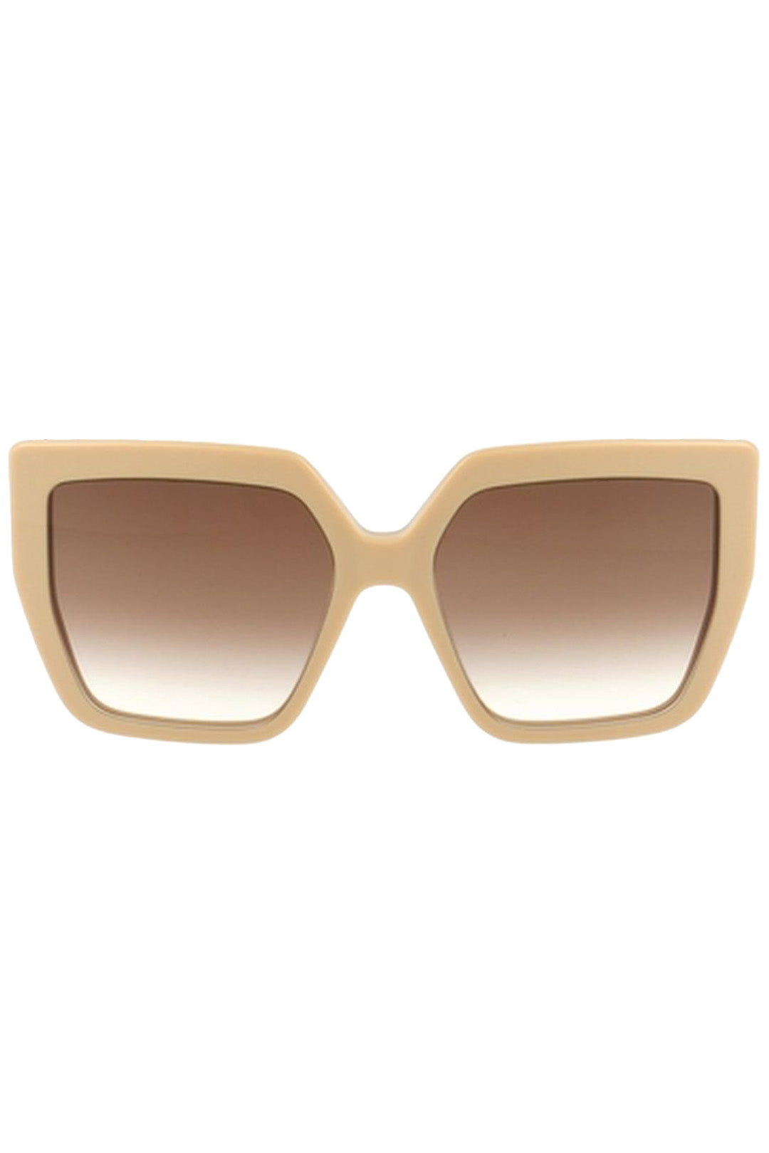 Fendi Roma Square Acetate Sunglasses - Shiny Beige/brown