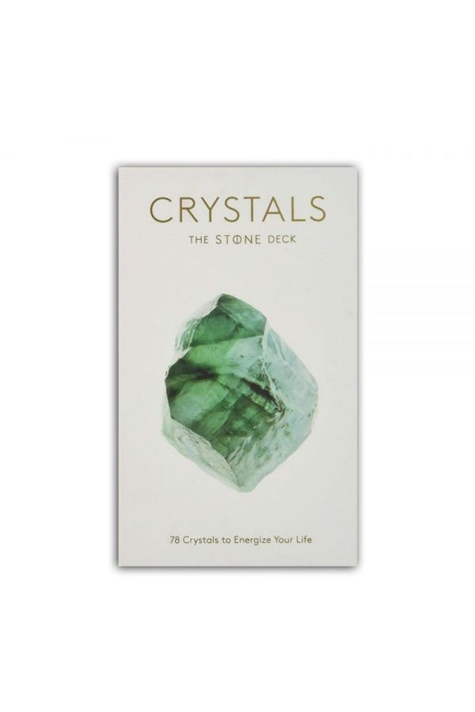 galison the stone crystals deck 78 crystals to energize your life by andrew smart angol nyelvu konyv