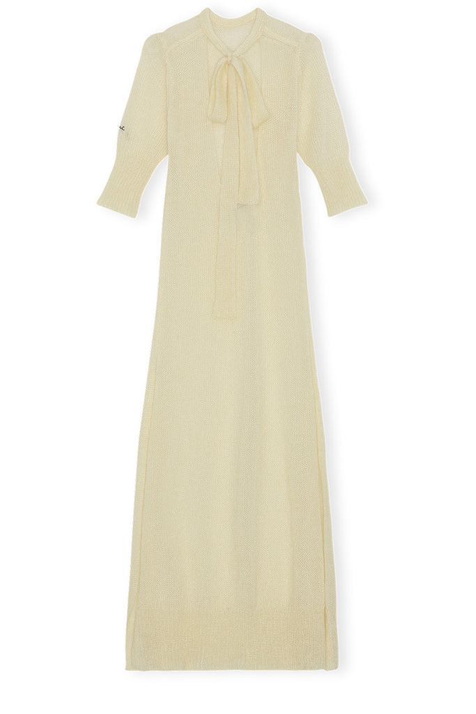 GANNI | Mohair-Blend O-Neck Midi Dress | sparklemonde.com GANNI | Mohair-Blend O-Neck Midi Dress | sparklemonde.com
