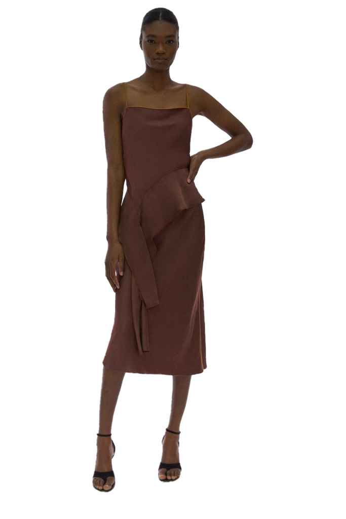 Helmut lang satin top sales