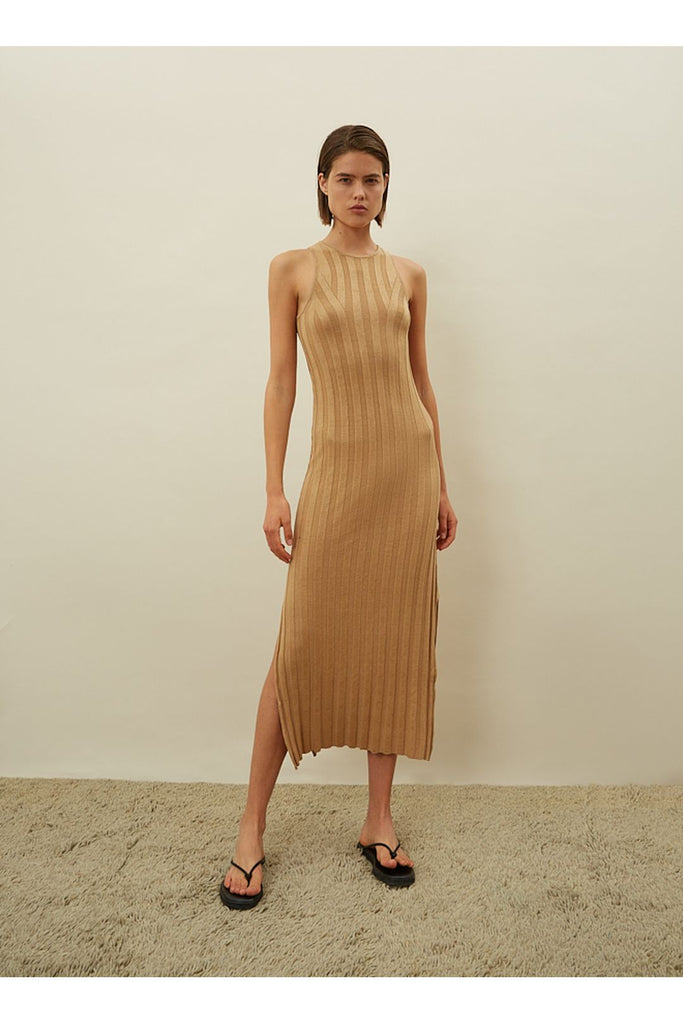 loulou studio silk dress Loulou De Saison Dola Cap-Sleeve Silk Midi Dress