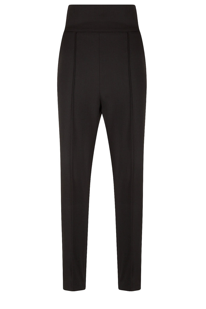 Pinzon High-Rise Tapered Wool Trousers