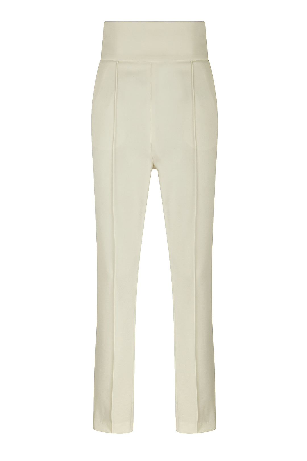 White The Ease cotton-poplin trousers | Deiji Studios | MATCHES UK