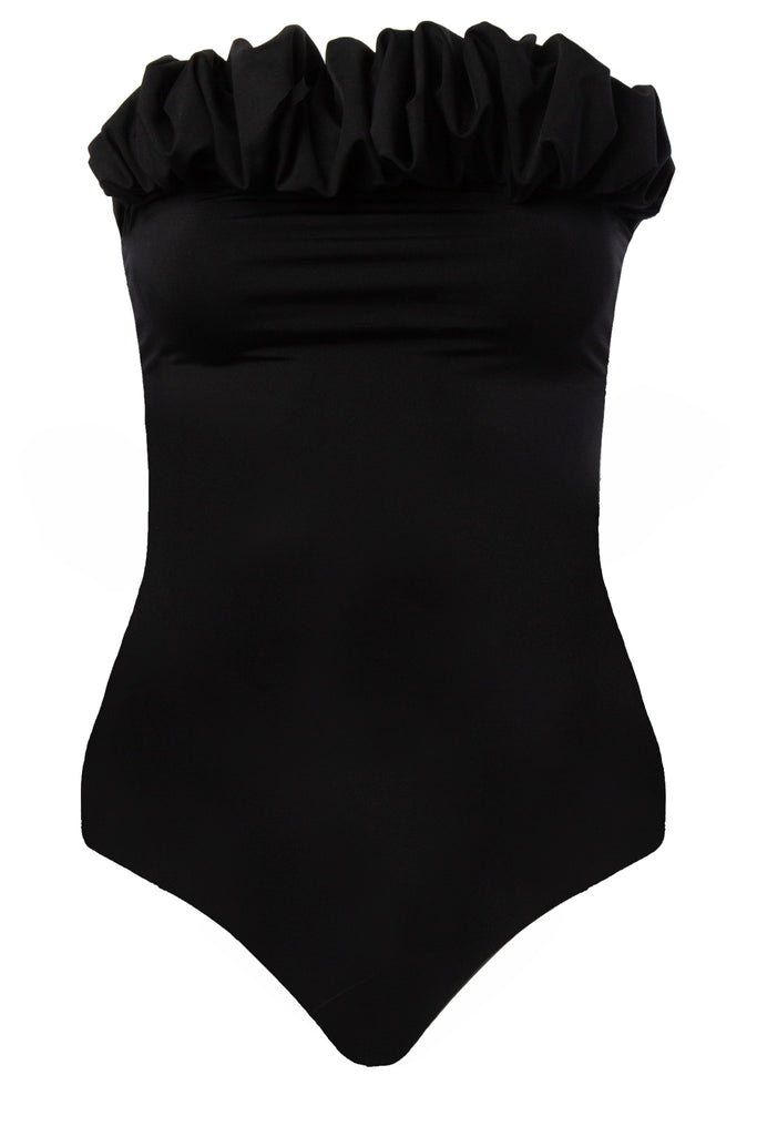 Granita Ruffled-Trim Swimsuit