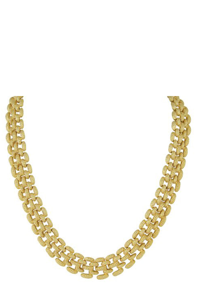 The Apollonia necklace in gold color from the brand MAYOL JEWELRY