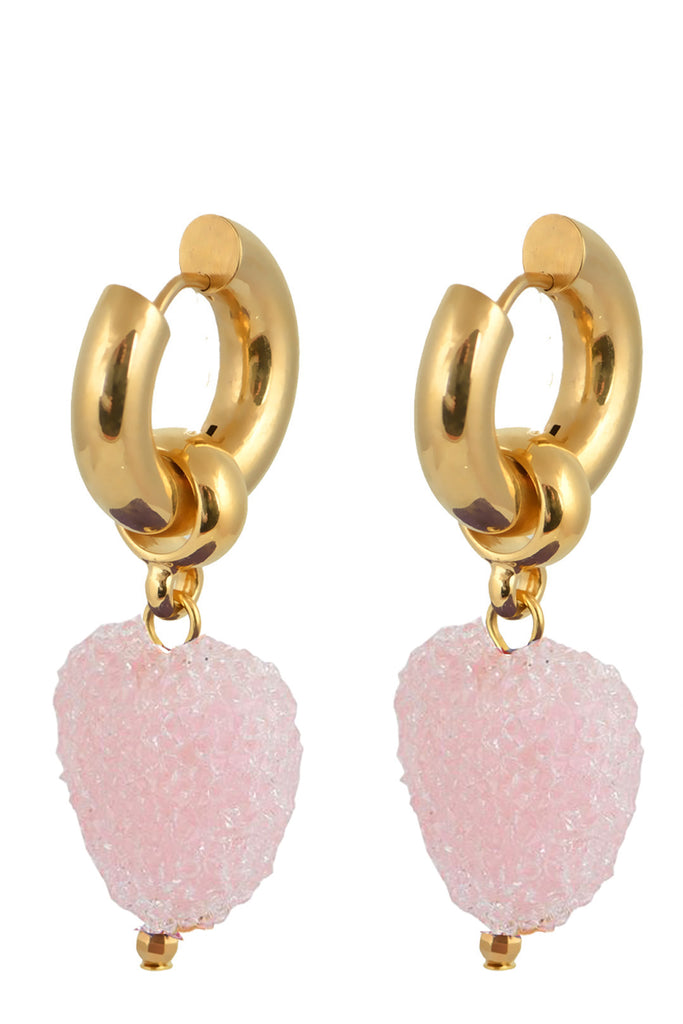 The Candy Shack earrings in light pink color from the brand MAYOL JEWELRY