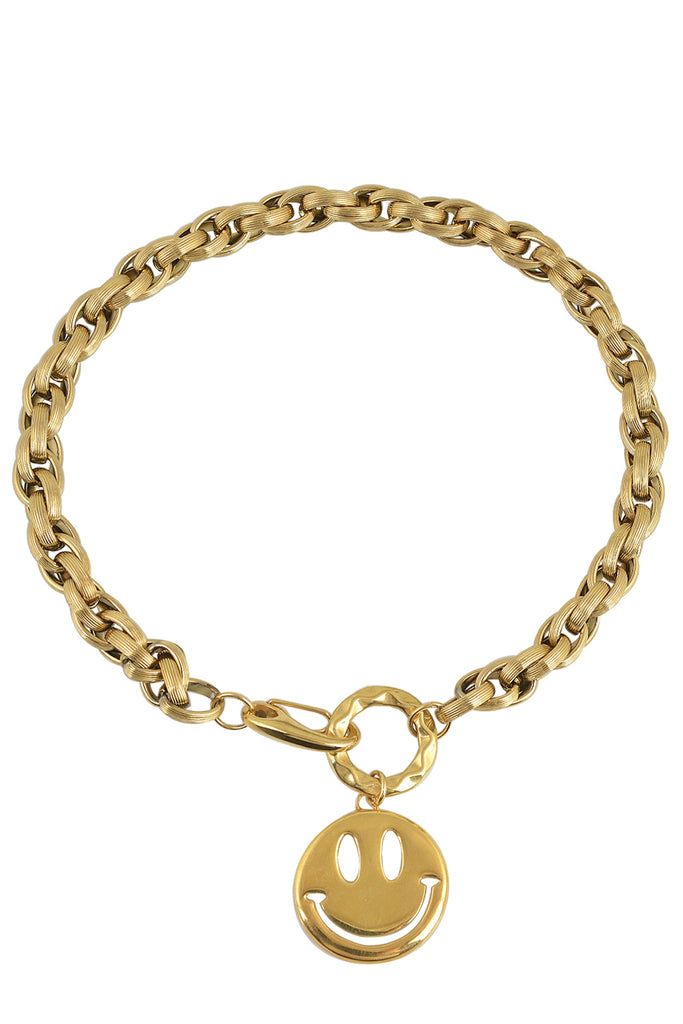 The Sharp Dressed Man necklace in gold color from the brand MAYOL JEWELRY