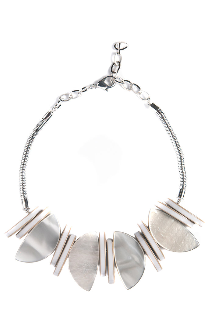 The Moonshine necklace from the brand Marina Fossati