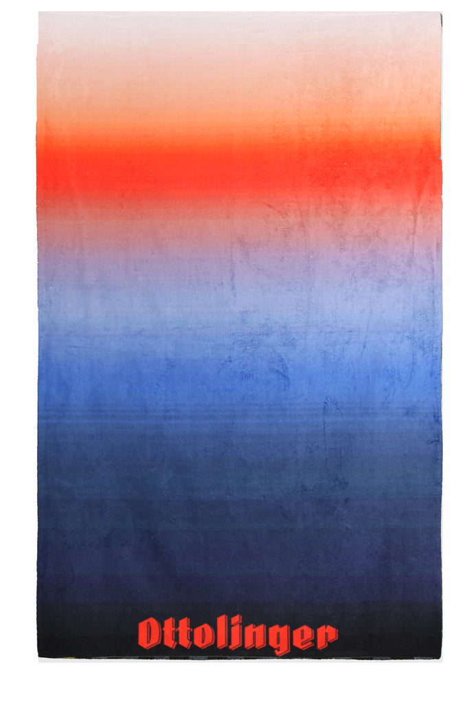 The Otto cotton beach towel in multicolor from the brand OTTOLINGER