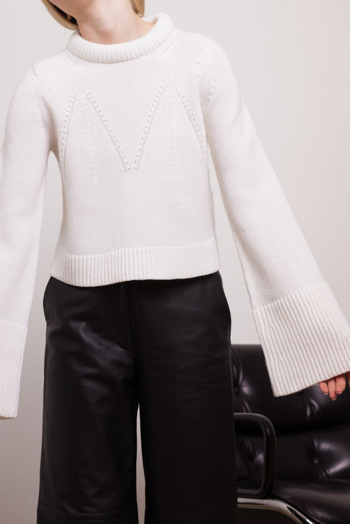 LOULOU STUDIO | Pinta Wool And Cashmere-Blend Sweater