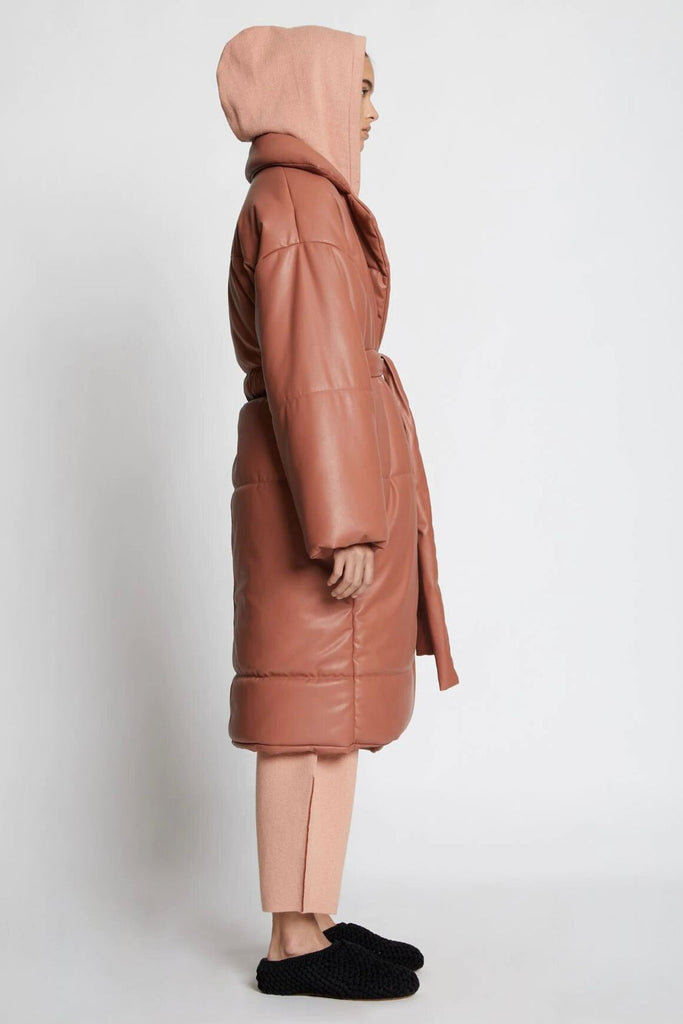 PROENZA SCHOULER Vegan Leather Puffer Coat sparklemonde