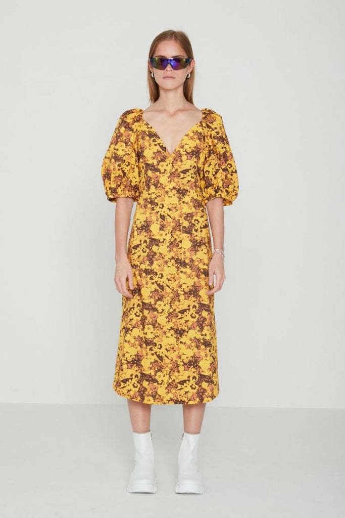 knee length dresses for ladies REMAIN BIRGER CHRISTENSEN | Lassy Organic Cotton Dress