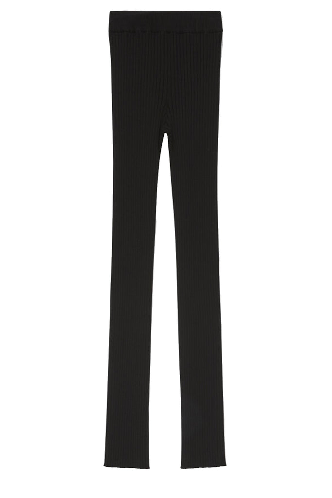 Eden Ribbed-Knit Trousers