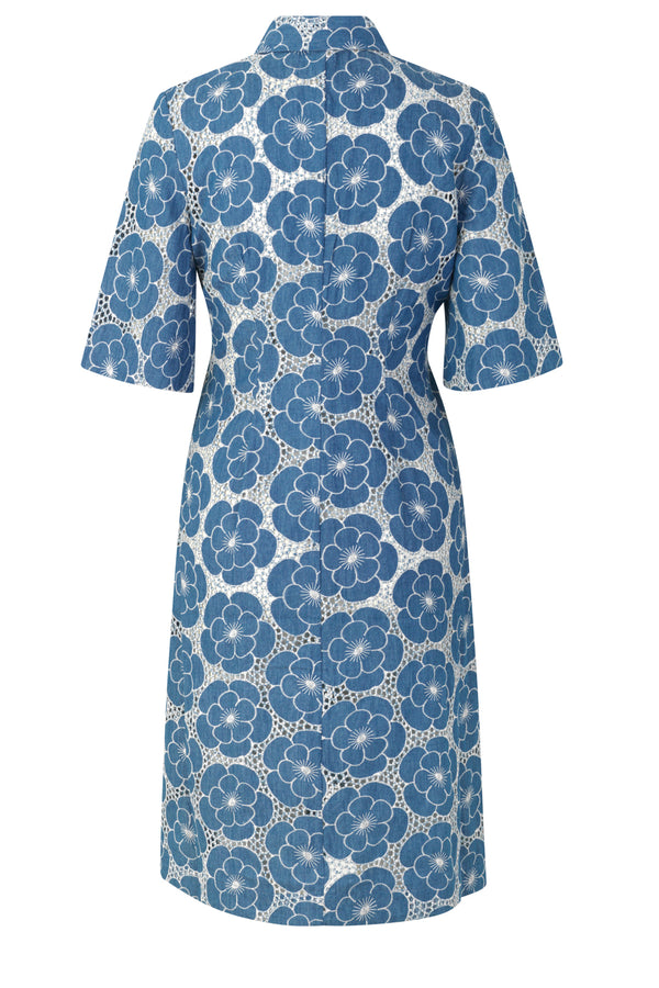 Demy Floral-Print Cotton Midi Dress