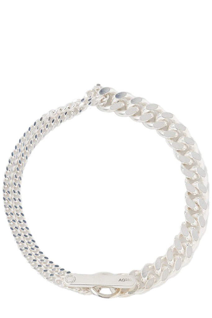 The grand mixed bracelet in silver color from the brand SASKIA DIEZ