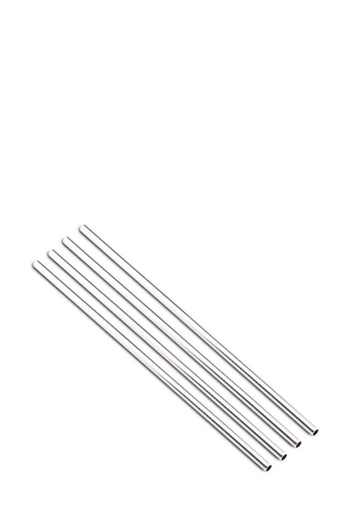 Reusable Stainless Steel Straws – 4 Pack