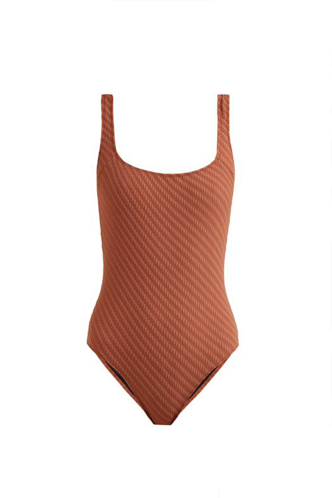 The Daisy Toffee - Solid & Striped - Swimsuit